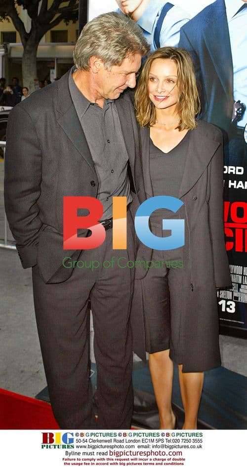 Harrison Ford and Calista Flockhart at 'Hollywood Homicide' Premiere