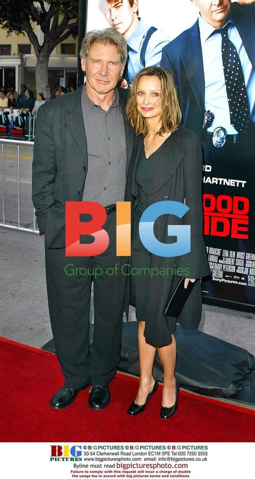 Harrison Ford and Calista Flockhart at 'Hollywood Homicide' Premiere
