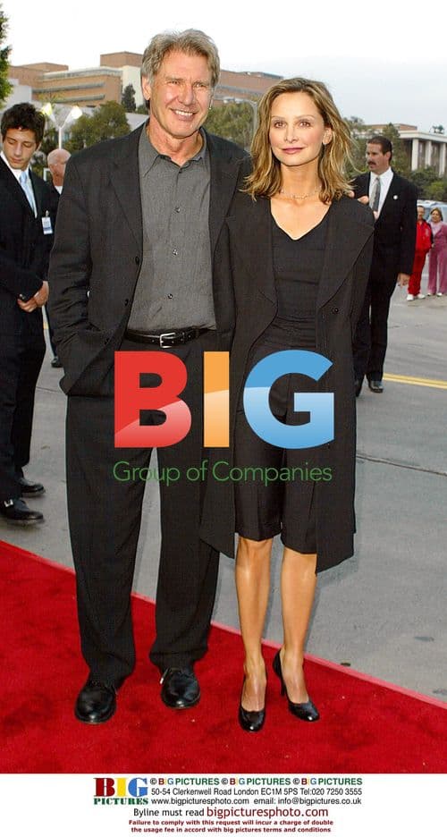 Harrison Ford and Calista Flockhart at 'Hollywood Homicide' Premiere