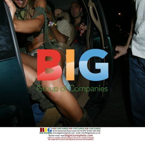 Jodie Marsh After Club Visit