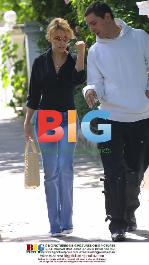 Kylie Minogue and Stylist William Baker Lunch Date