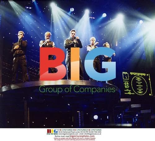 WESTLIFE performs at Manchester Arena