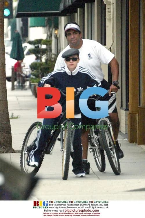 Madonna on Bike Ride in Beverly Hills