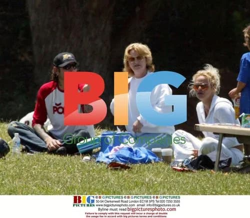 Pam Anderson and Tommy Lee at sons' baseball game