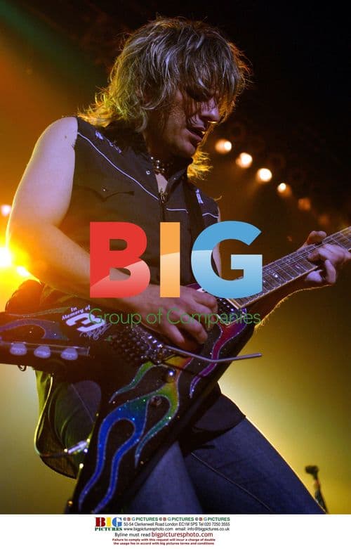 Guitarist CC DeMILLE of Poison Performs