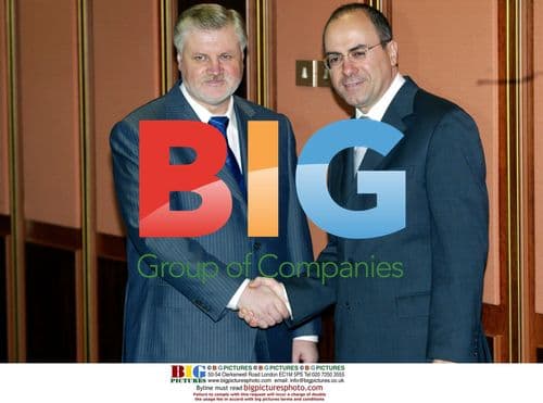 Silvan Shalom and Sergey Mironov Meet in Moscow