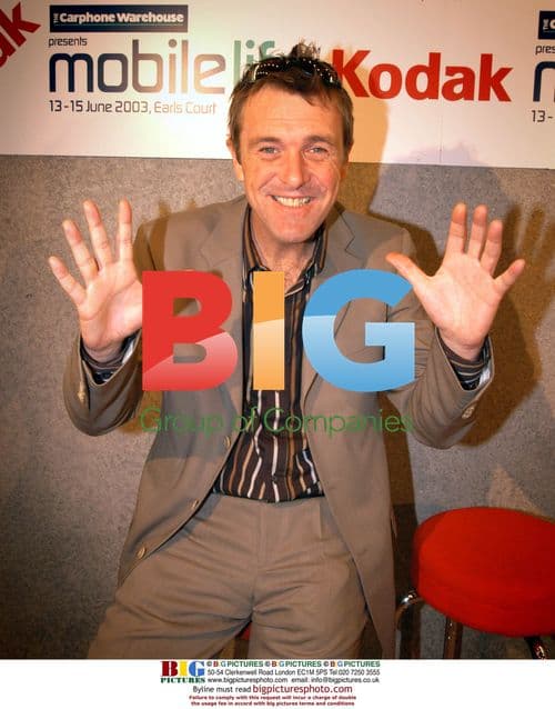 Cricketer Phil Tufnell at Carphone Warehouse exhibition