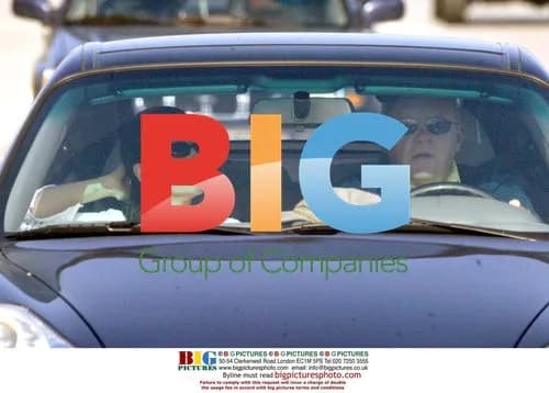 Anthony Hopkins out driving with wife in Santa Monica