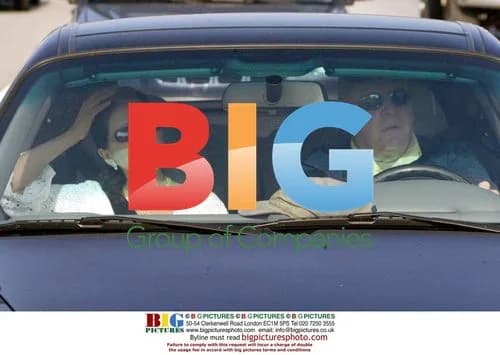Anthony Hopkins out driving with wife in Santa Monica