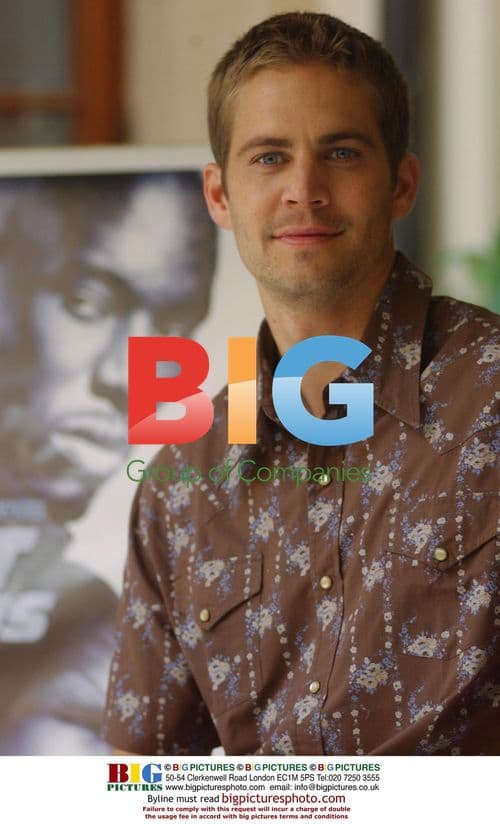 Paul Walker Promotes '2 Fast 2 Furious' in Rome