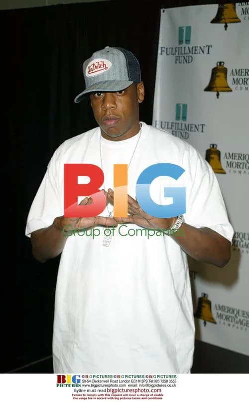 Rapper Jay-Z at 2003 Achievement Awards