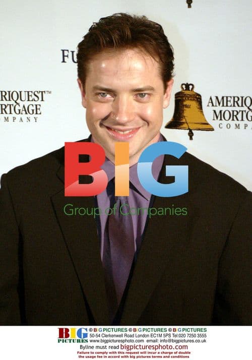 Brendan Fraser at Fullfillment Funds Awards