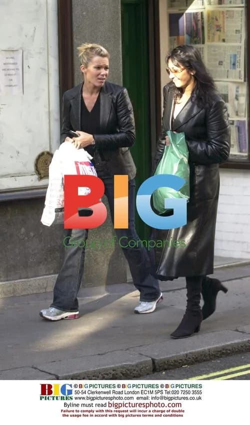 Nell McAndrew Shopping in London