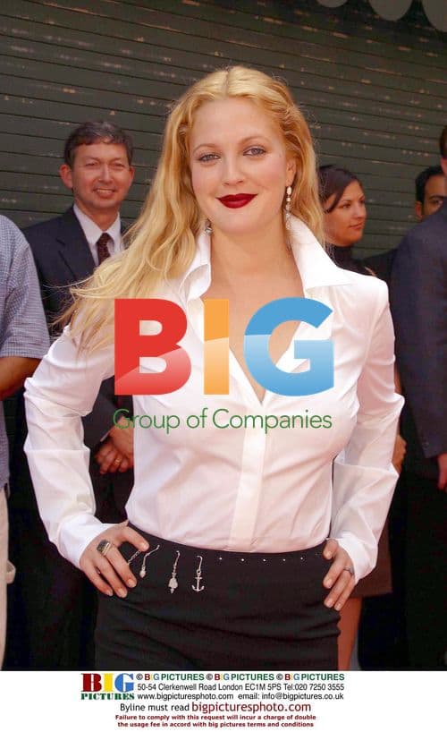 Drew Barrymore Dedicates Fountain to Children's Home