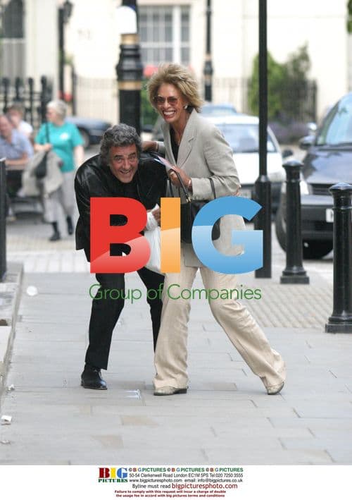 David Dickinson and Wife Lorne Lesley Spotted Out in London