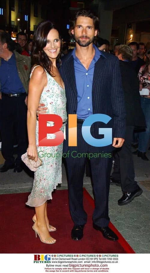 Eric Bana and wife at Hulk premiere