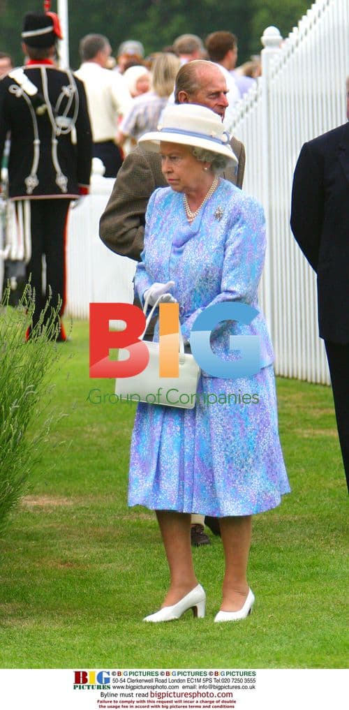 HRH The Queen and Prince Philip at Royal Windsor Cup