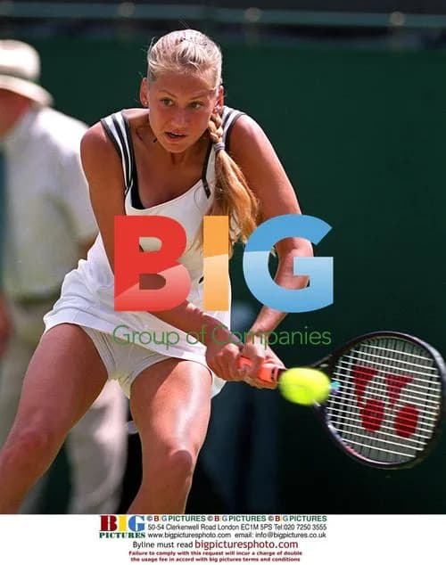 Anna Kournikova at Wimbledon 1999