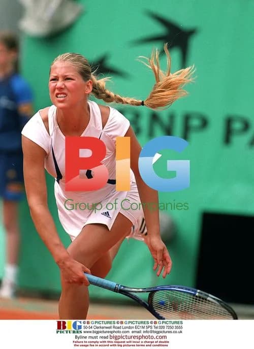 Anna Kournikova at French Open