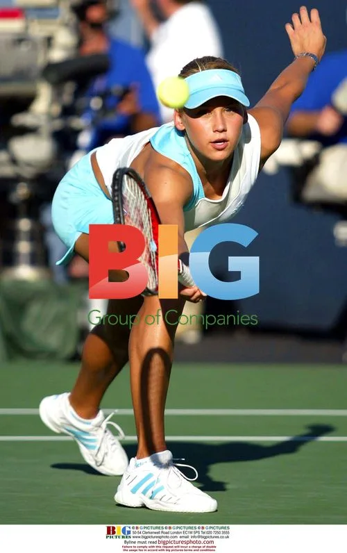 Anna Kournikova Loses US Open Doubles Match