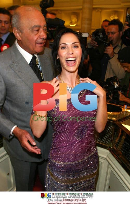 Natalie Imbruglia Opens Harrods Sale