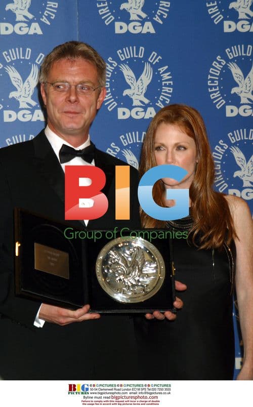 Stephen Daldry and Julianne Moore at Directors Guild Awards