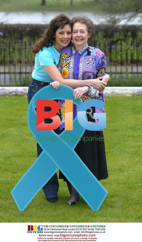 Carol Vorderman & mother at WellBeing charity launch