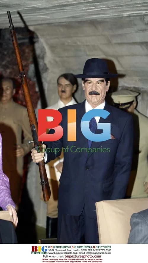 Wax Statue of Saddam Hussein Inauguration