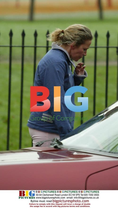 Lucy Benjamin Jogging in London