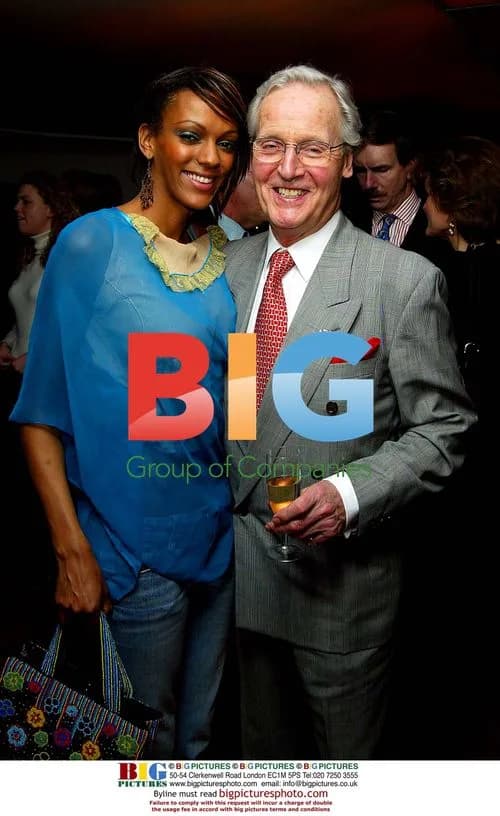 Nicolas Parsons and Judi Shekoni at Thai Pavilion Charity Launch