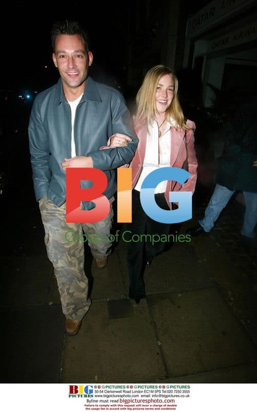 TV presenter Toby Anstis leaving Sketch nightclub