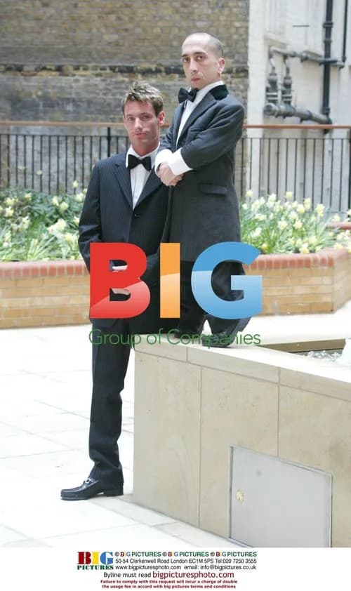 Dean Gaffney with Blonde Highlights and Midget Bodyguard