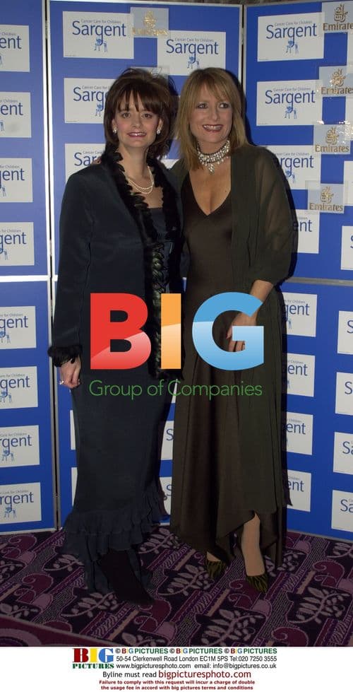 Cherie Blair and Gaby Roslin at Art Deco Ball