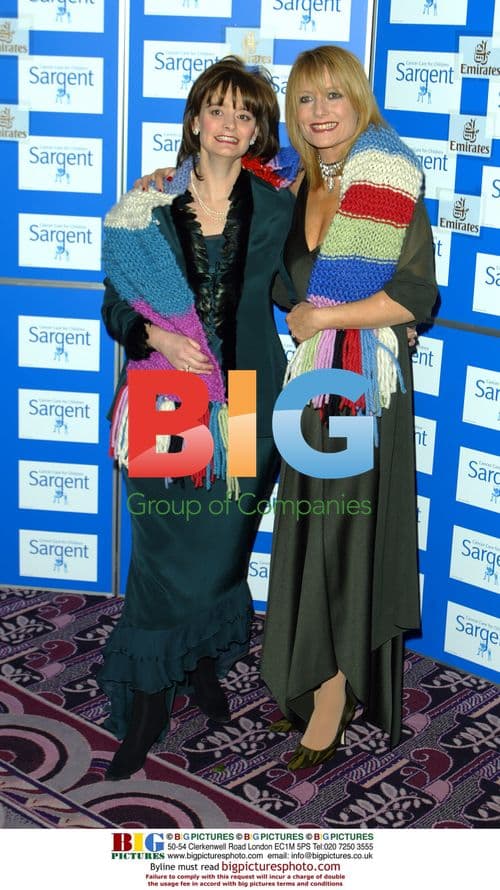 Cherie Blair and Gaby Roslin at Sargent Cancer Care Ball