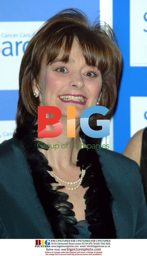 Cherie Blair attends Sargent Cancer Care ball in London