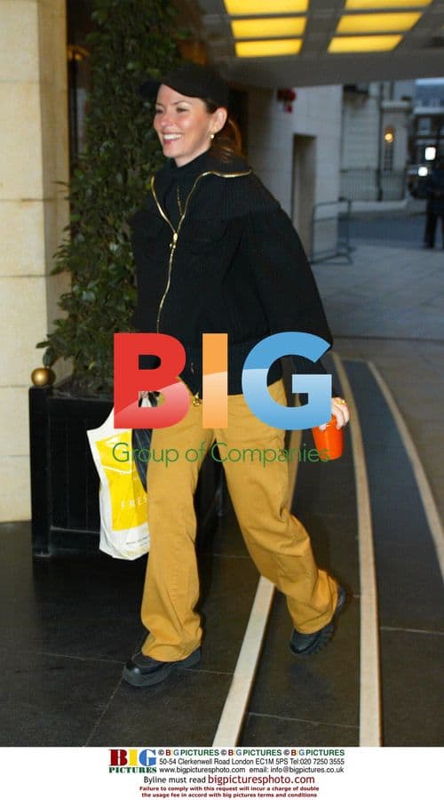 Shania Twain at the Dorchester Hotel in London