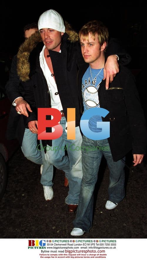 Westlife's Kian and Mark's Night Out
