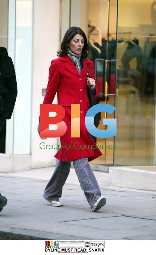 Gina Bellman Shopping in London