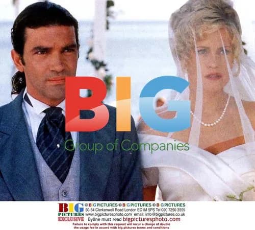 Antonio Banderas & Melanie Griffith in "Two Much"