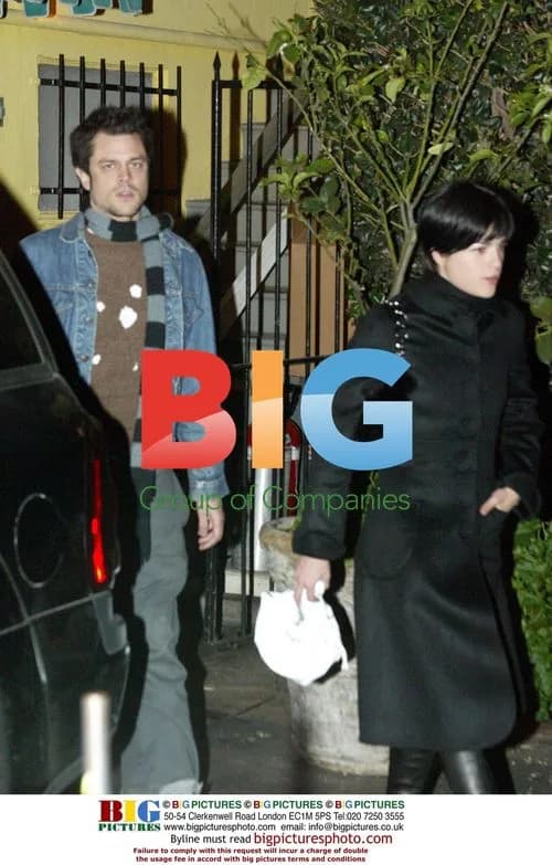 Johnny Knoxville and Selma Blair Dine in West Hollywood
