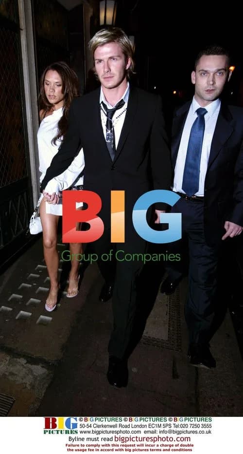 Beckhams Enjoy Night Out at The Ivy