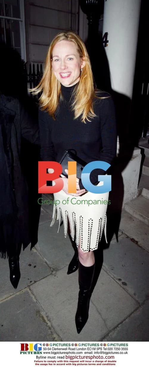 Actress Laura Linney at London Club
