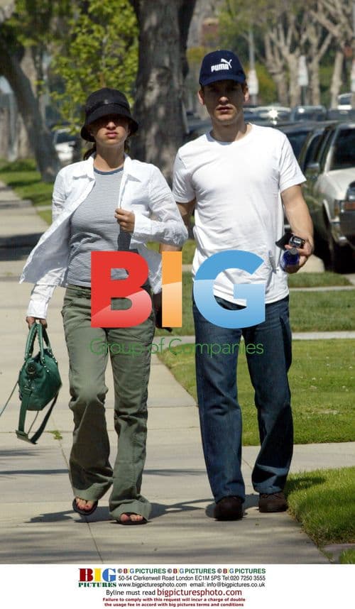 Tobey Maguire and girlfriend at AA meeting