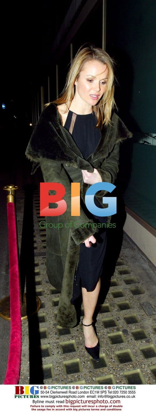 Amanda Holden at Zeta Bar in London