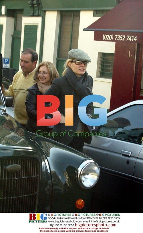 Gwyneth Paltrow Leaves Home in London
