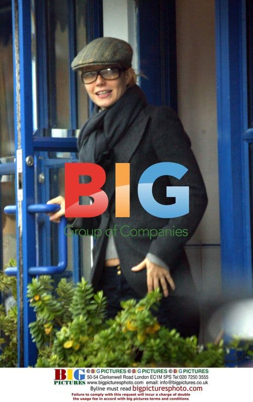 Gwyneth Paltrow Leaves Home in London