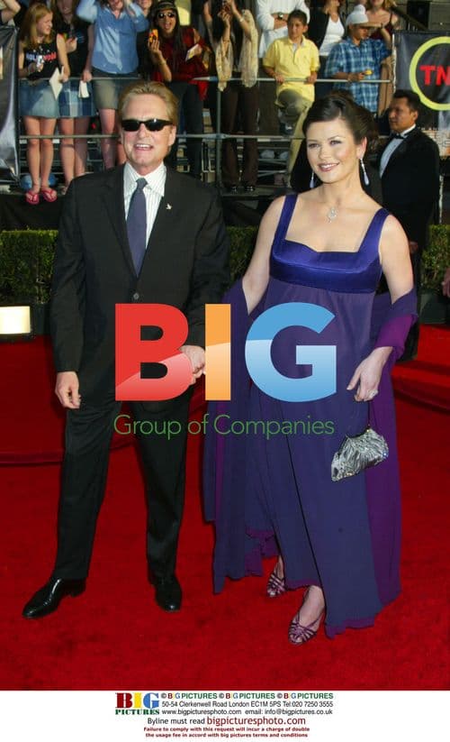 Michael Douglas and Catherine Zeta Jones at SAG Awards