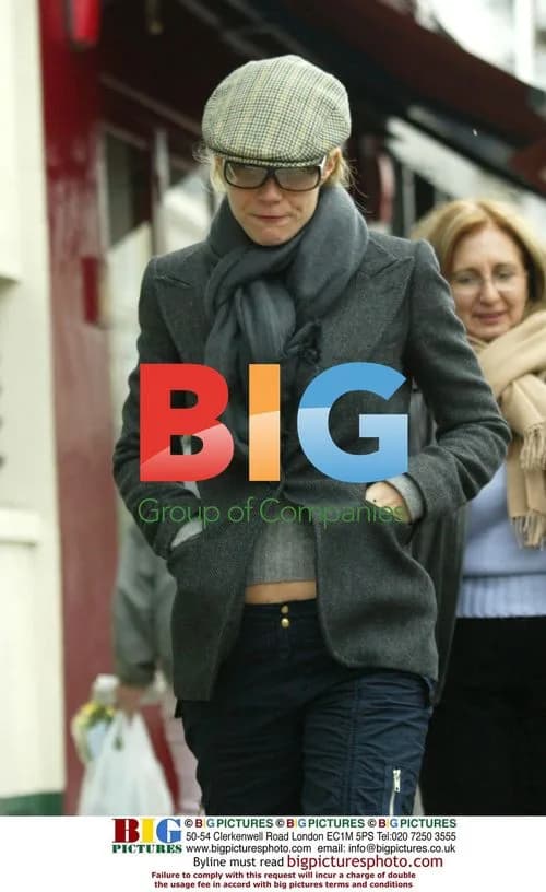 Gwyneth Paltrow Leaves Home in London