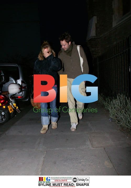 Geri Halliwell Tries to Hide Friend in London