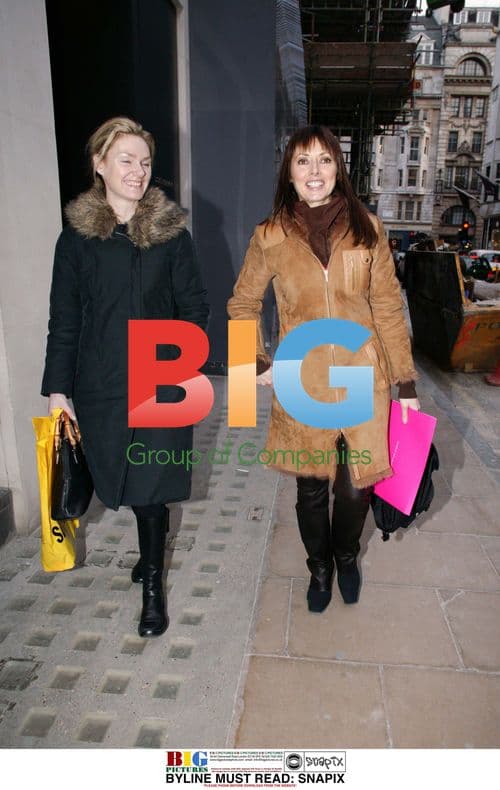 Carol Vorderman Spotted Shopping in London